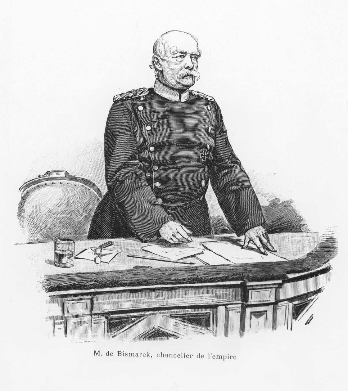 Otto von Bismarck, İmparatorluk Şansölyesi, Reichstag Tribünü