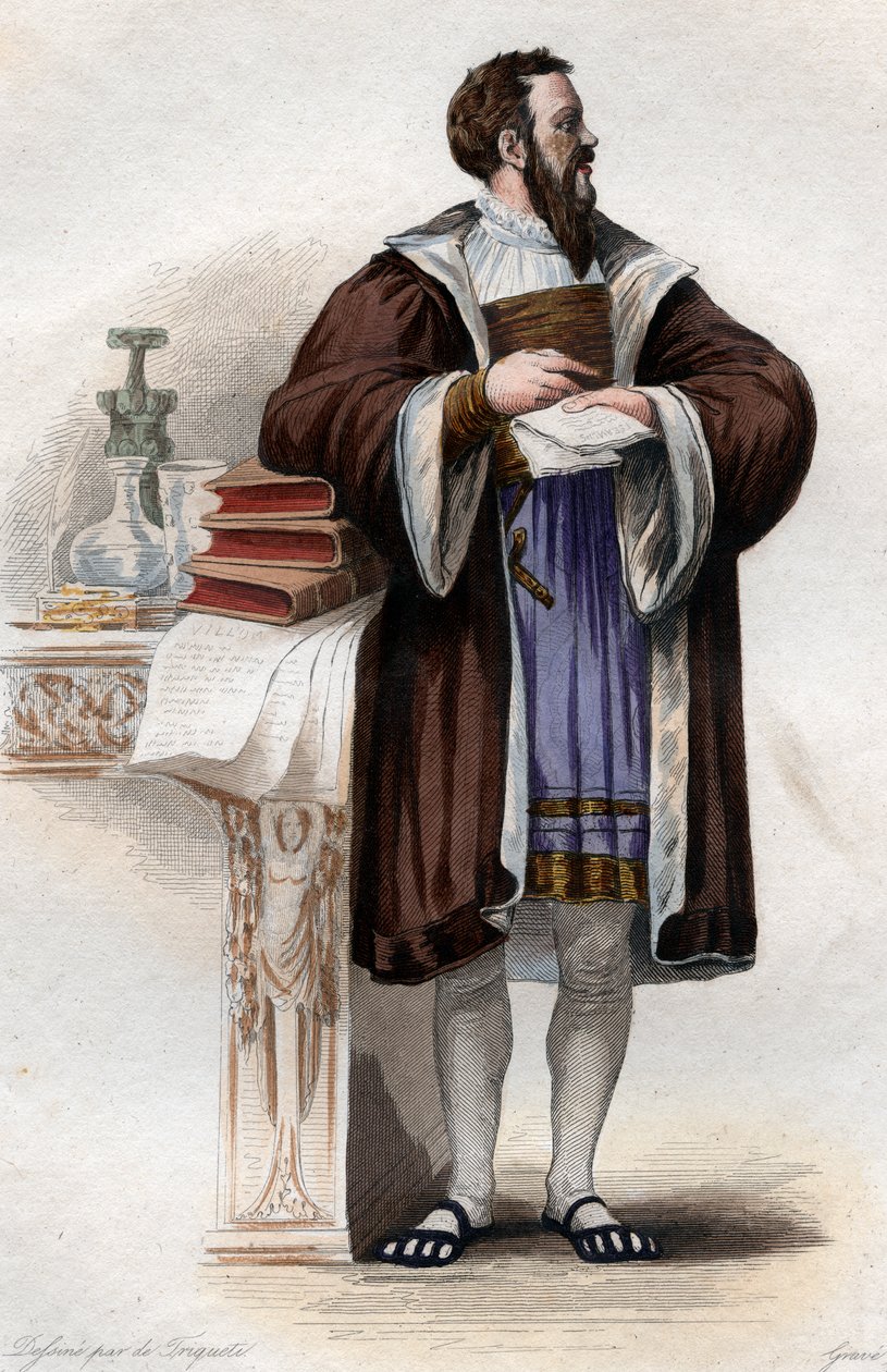Fransız şair Marot (1496-1544) adlı Clement des Marets