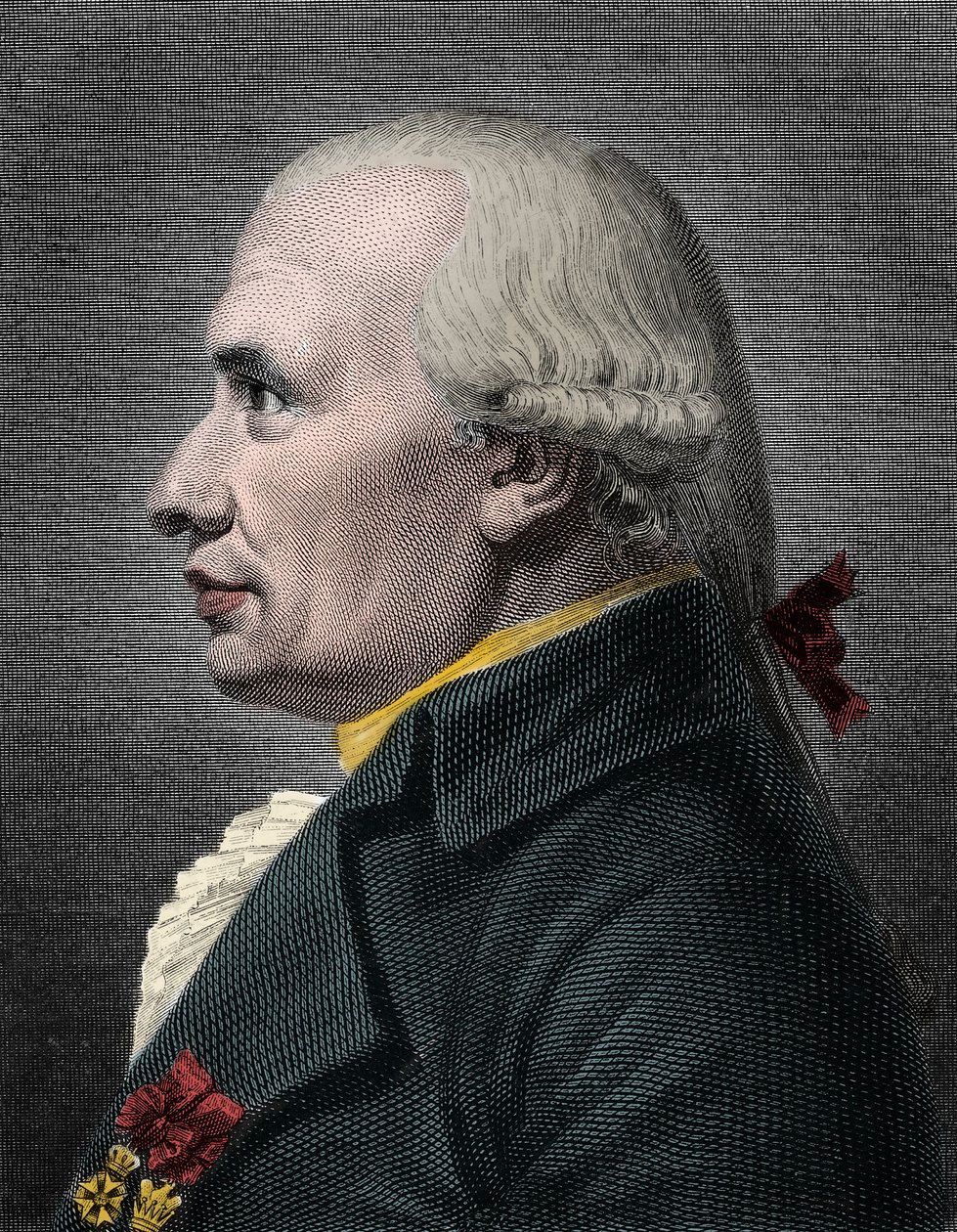 Gaspard Monge (1746-1818) Kont Peluse, Fransız matematikçi ve fizikçi portresi. by French School