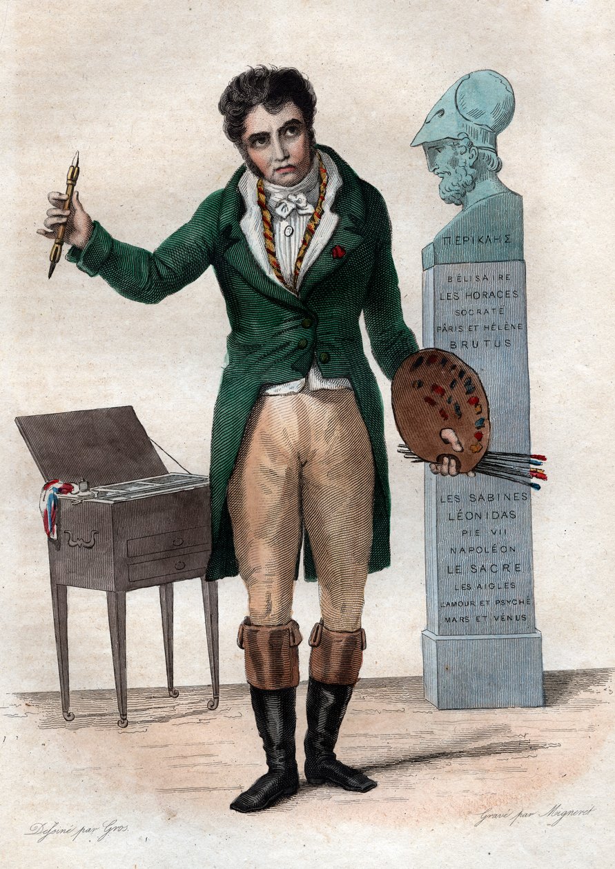Fransız ressam Jacques Louis David