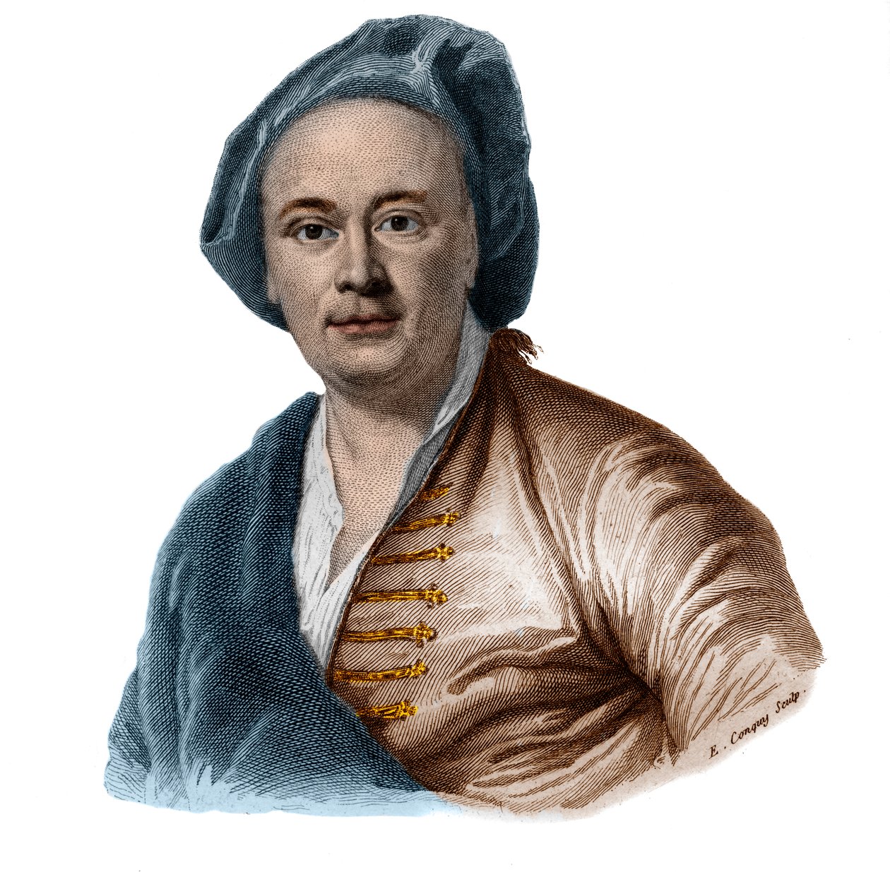 Fransız ressam Maurice Quentin Delatour