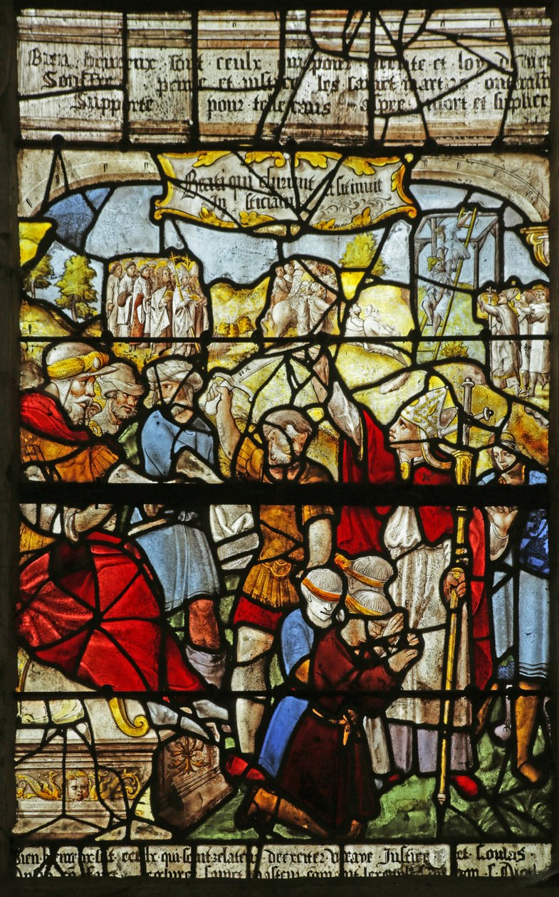 Mutluluklar, Église Sainte-Tanche de Lhuître, Açlar Kutsanmış by French School