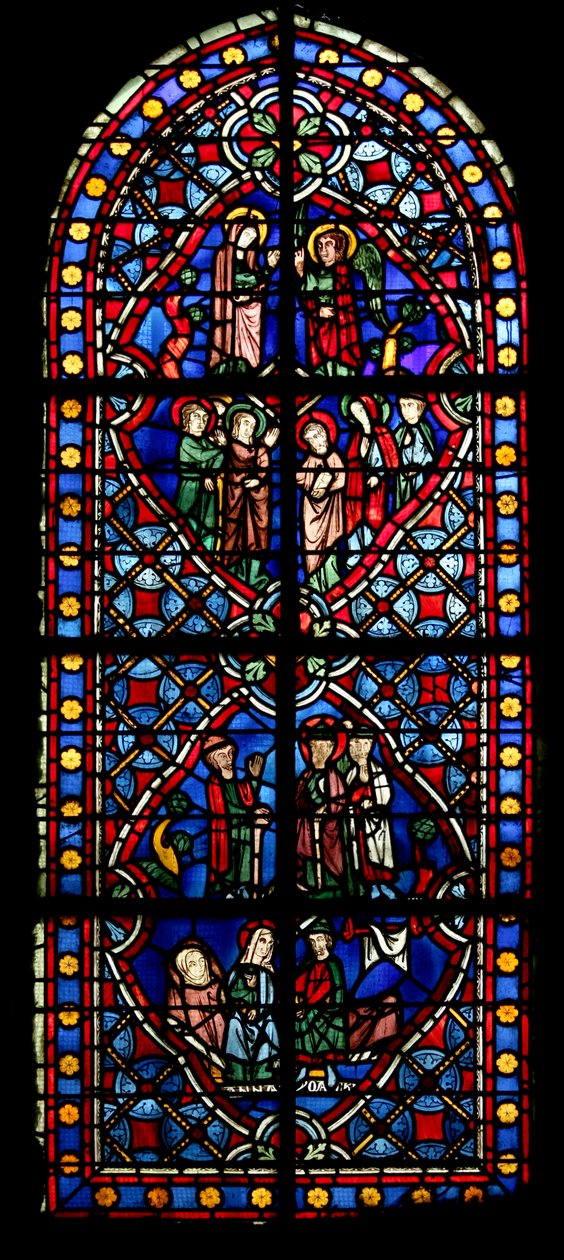 Müjde, Bakire, Anne ve Joachim