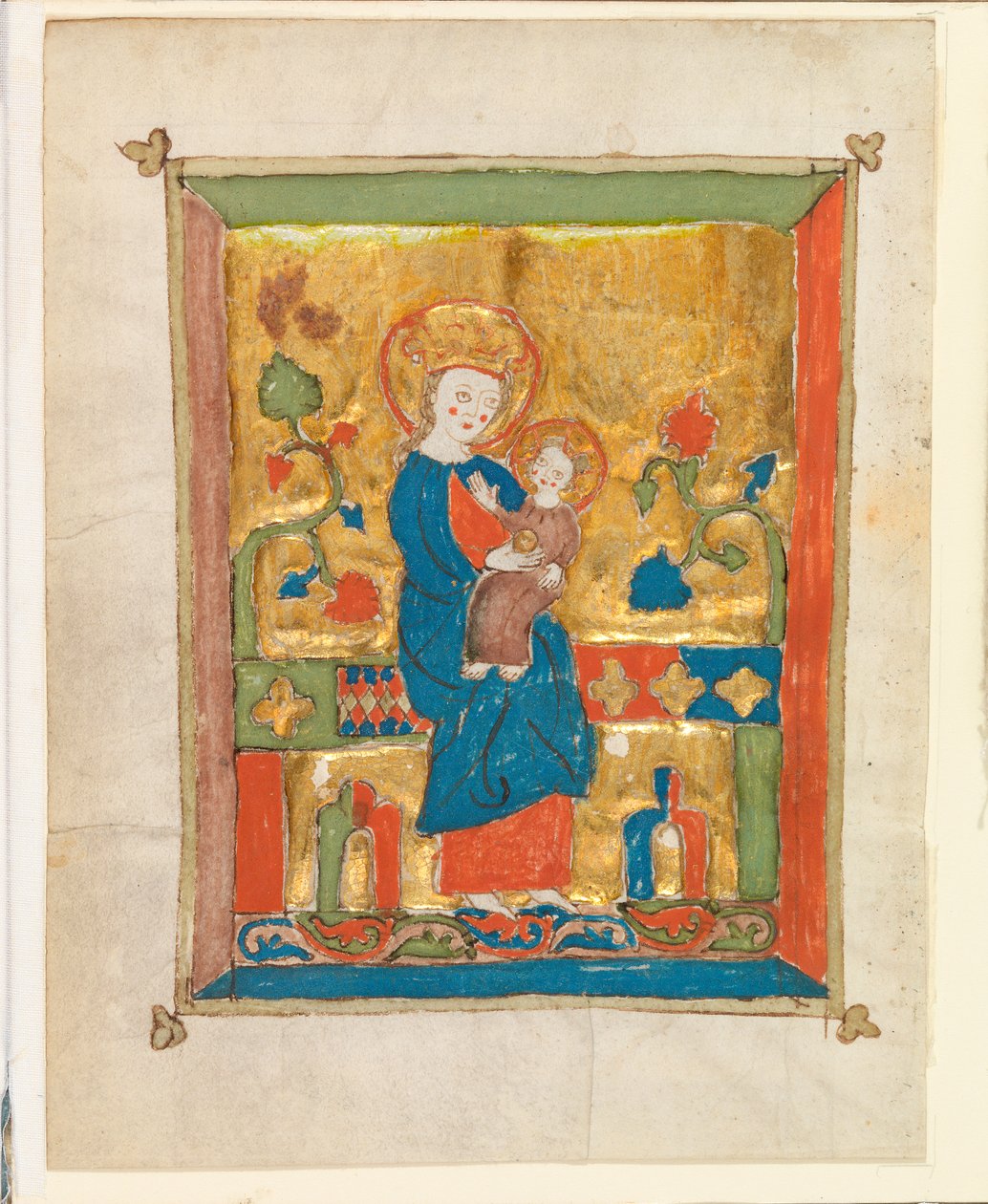 madonna ve çocuk by German School