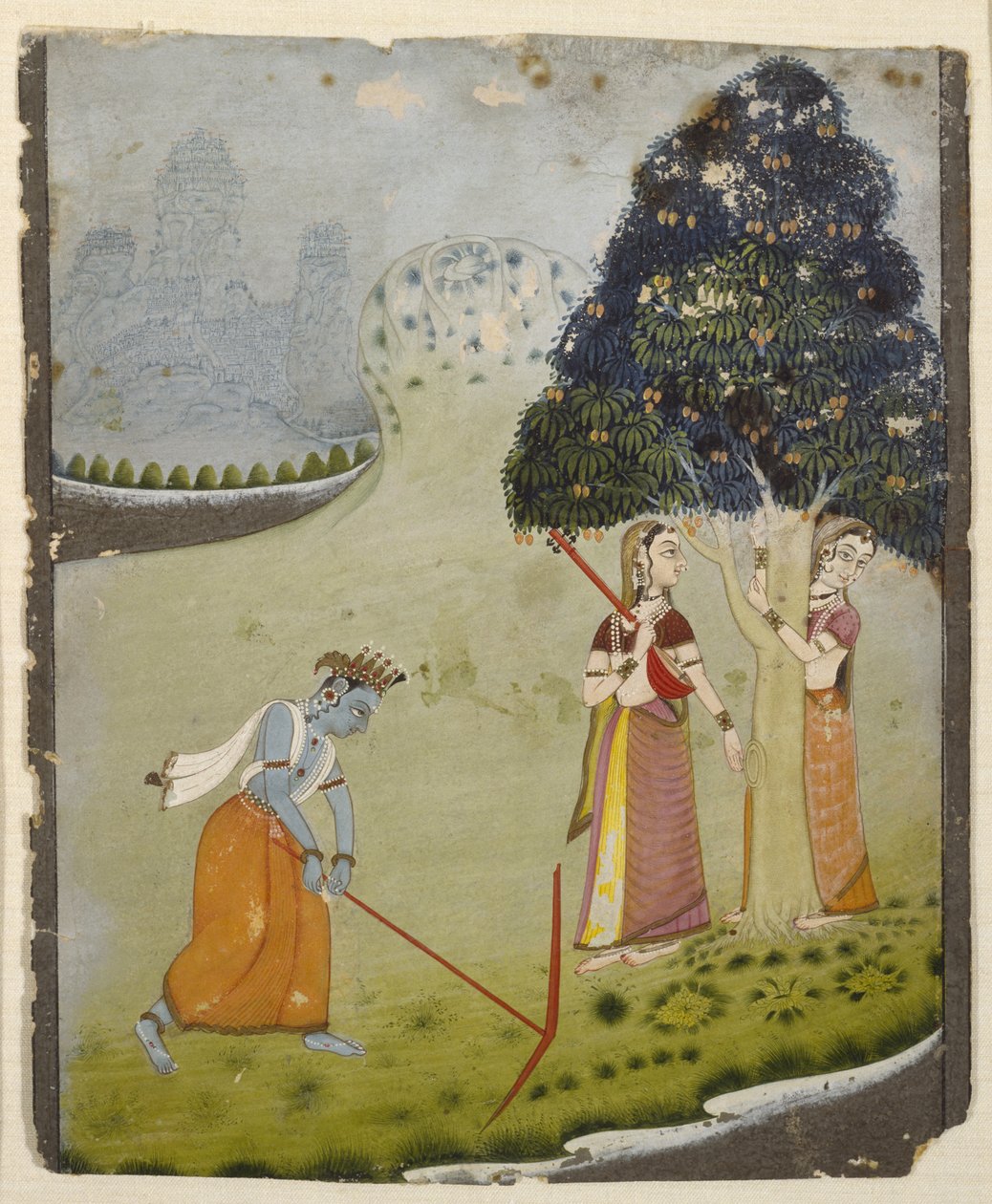 Balaram Krishna için Su Çekme, 1700
