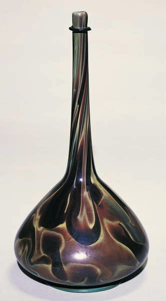 Şişe, Murano, 1500-25 (Calcedonio camı) by Italian School