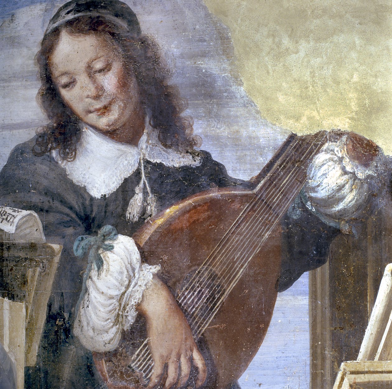 Müzisyen, detay by Italian School