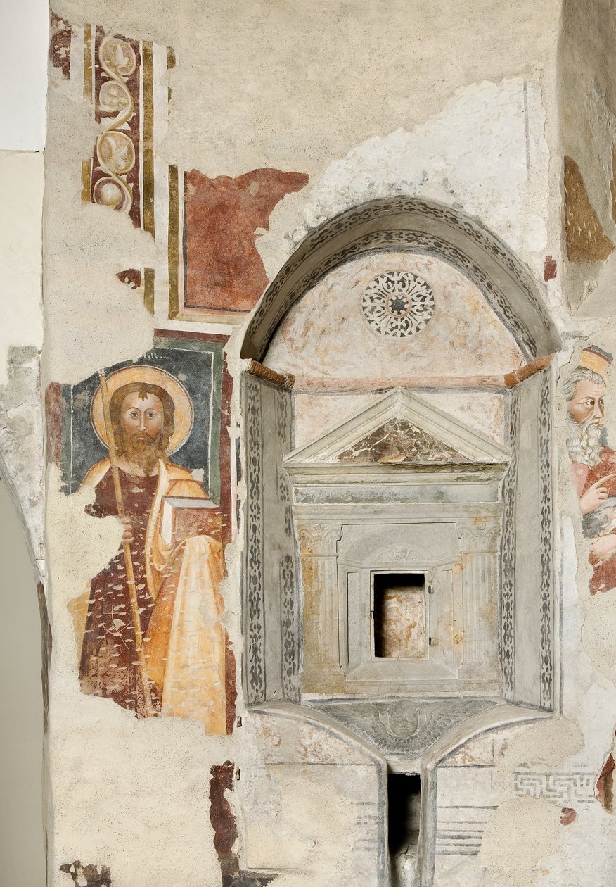 Tabernacle ve Havariler ile Niş by Italian School