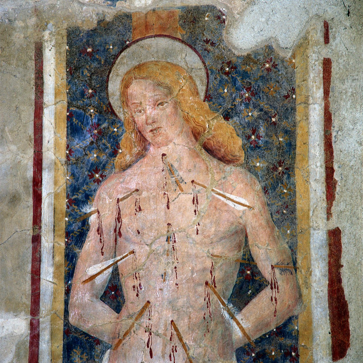 Aziz Sebastian, San Michele Arcangelo Kilisesi, Schifanoia, Narni by Italian School