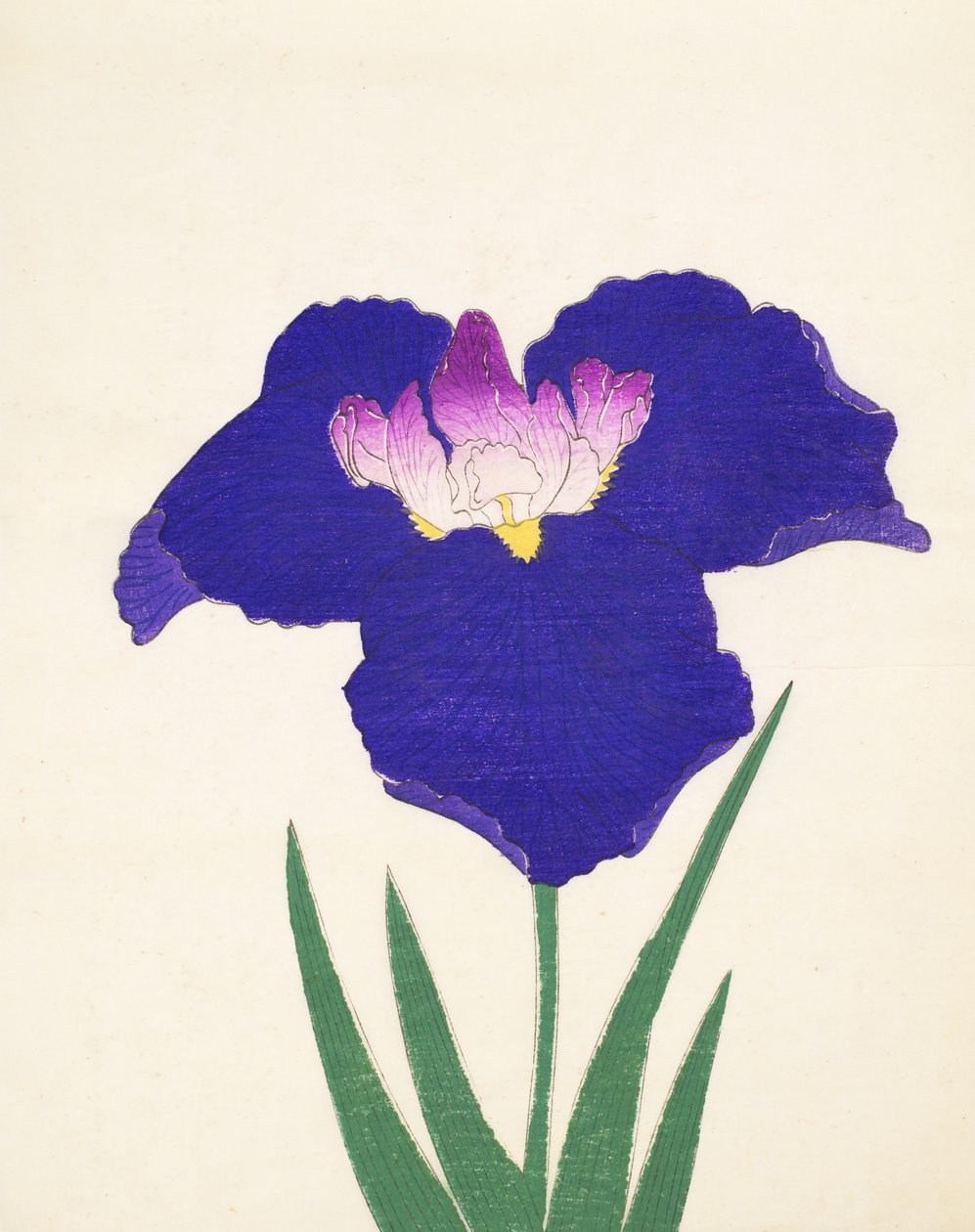 Yedo-Jiman, No. 36, 1890 (colour woodblock print) by Japanese School