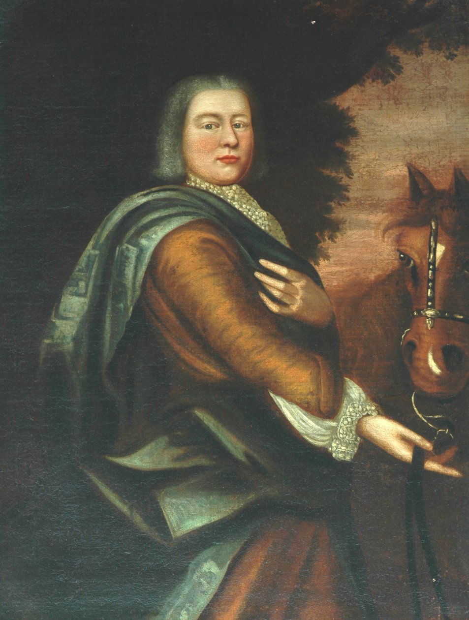 Samuel Lister, 1740 (tuval üzerine yağlı boya, camsız) by Unknown