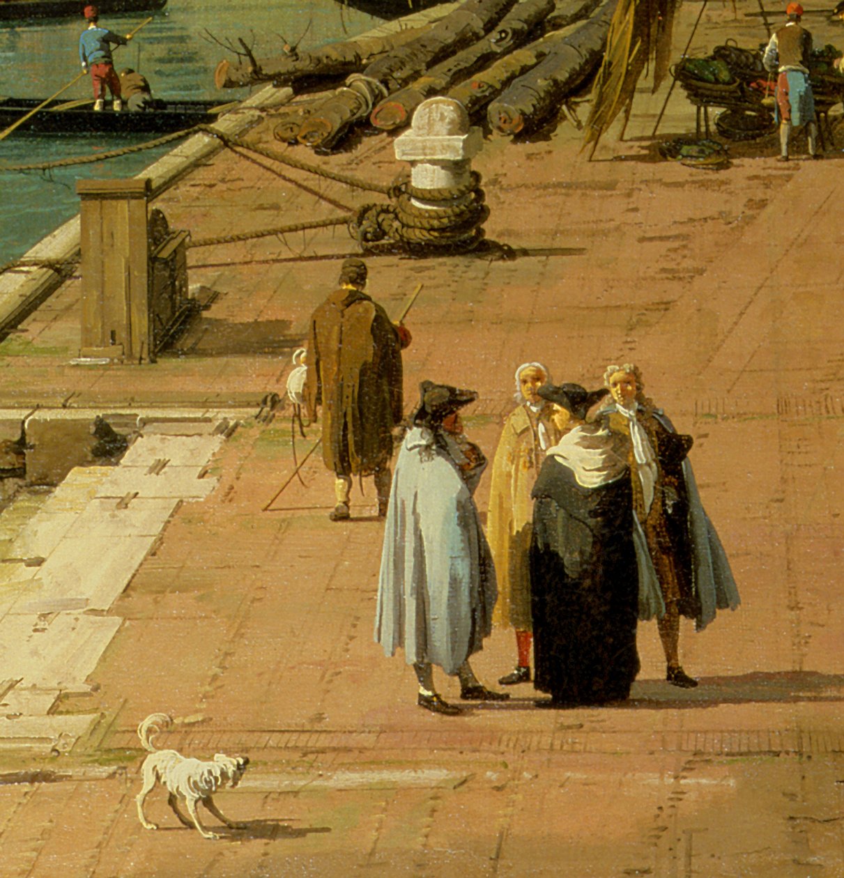 Batıya bakan Riva degli Schiavoni (134746) by Giovanni Antonio Canal