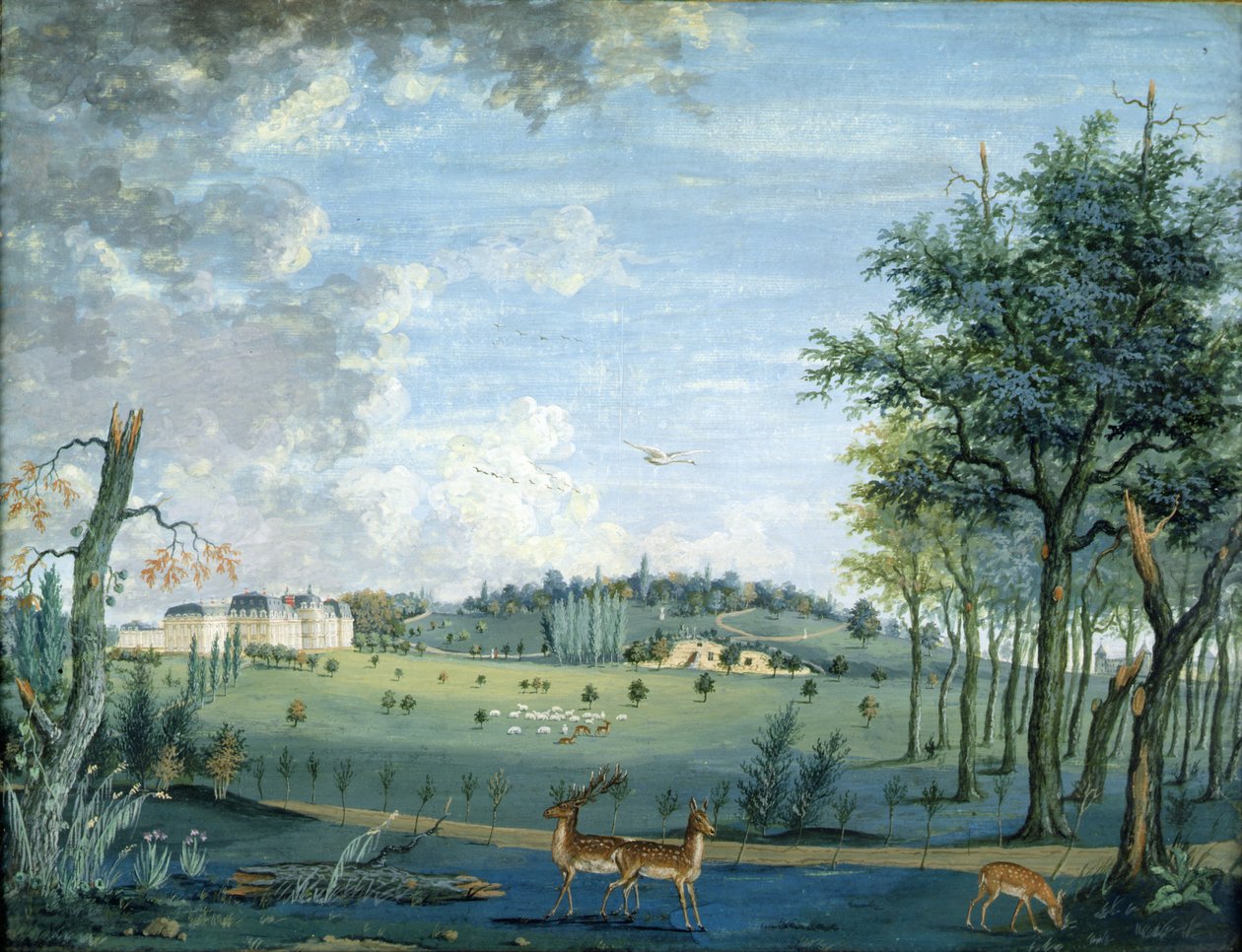 Parc du Raincy, Şato ve Kayalar, c.1754-93 by 1717 1806 Carmontelle