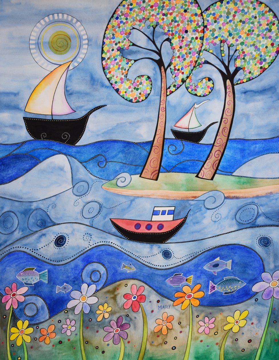  by Marys Watercolors