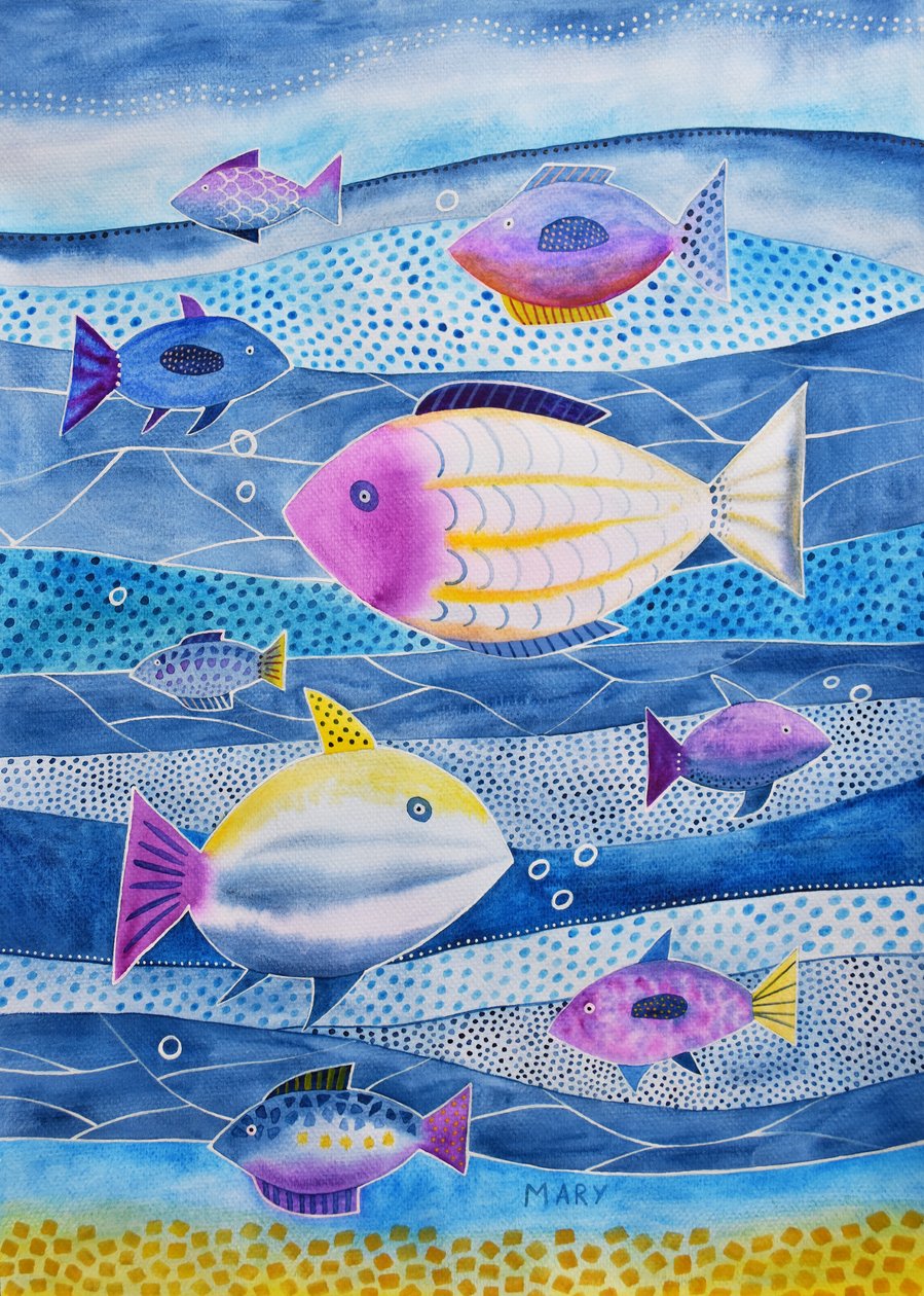  by Marys Watercolors