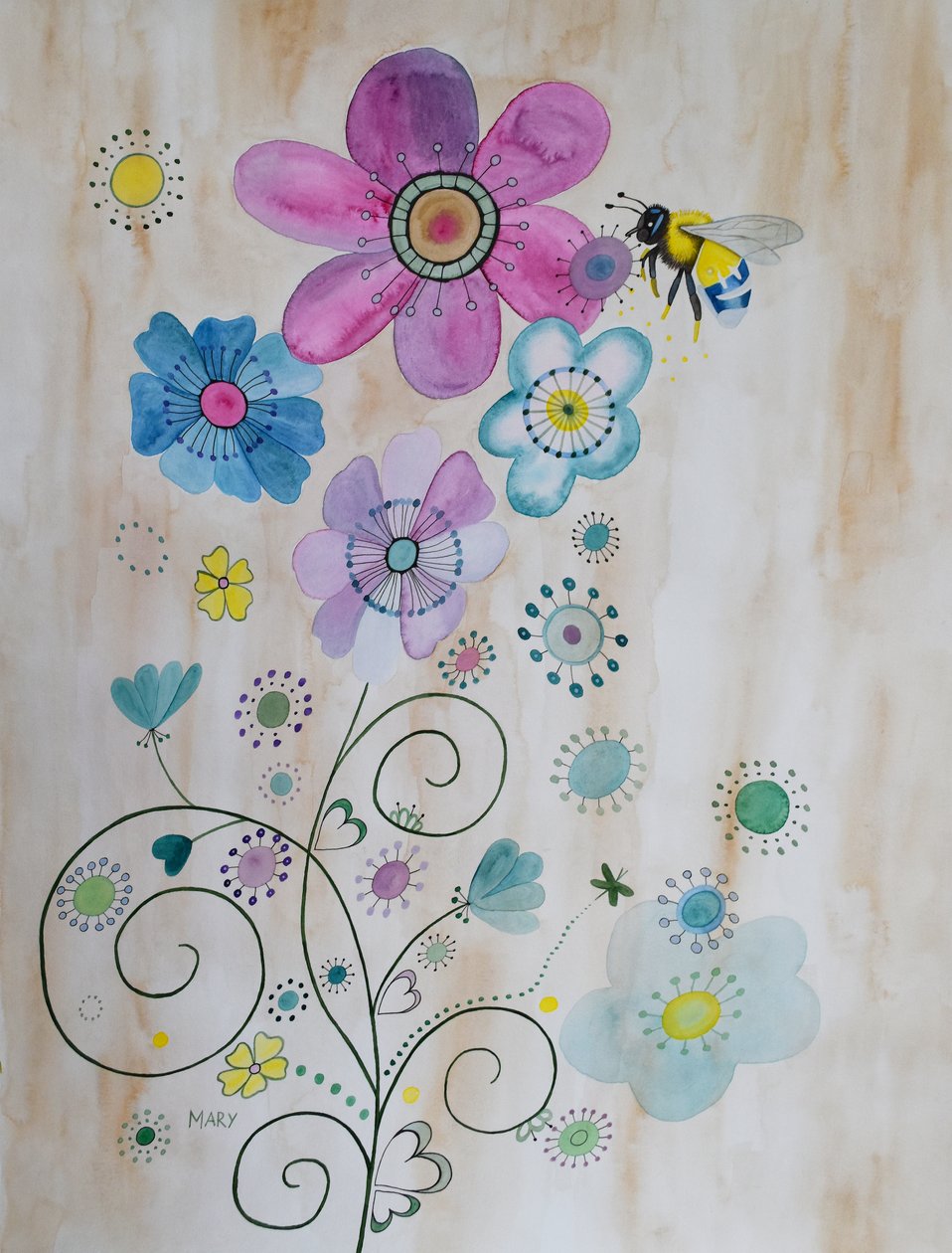  by Marys Watercolors