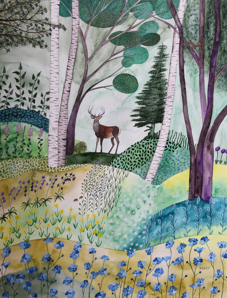  by Marys Watercolors