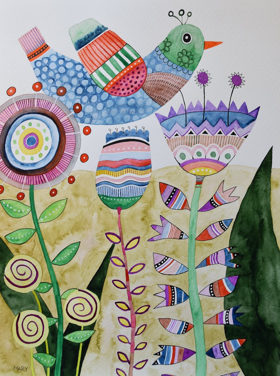  by Marys Watercolors