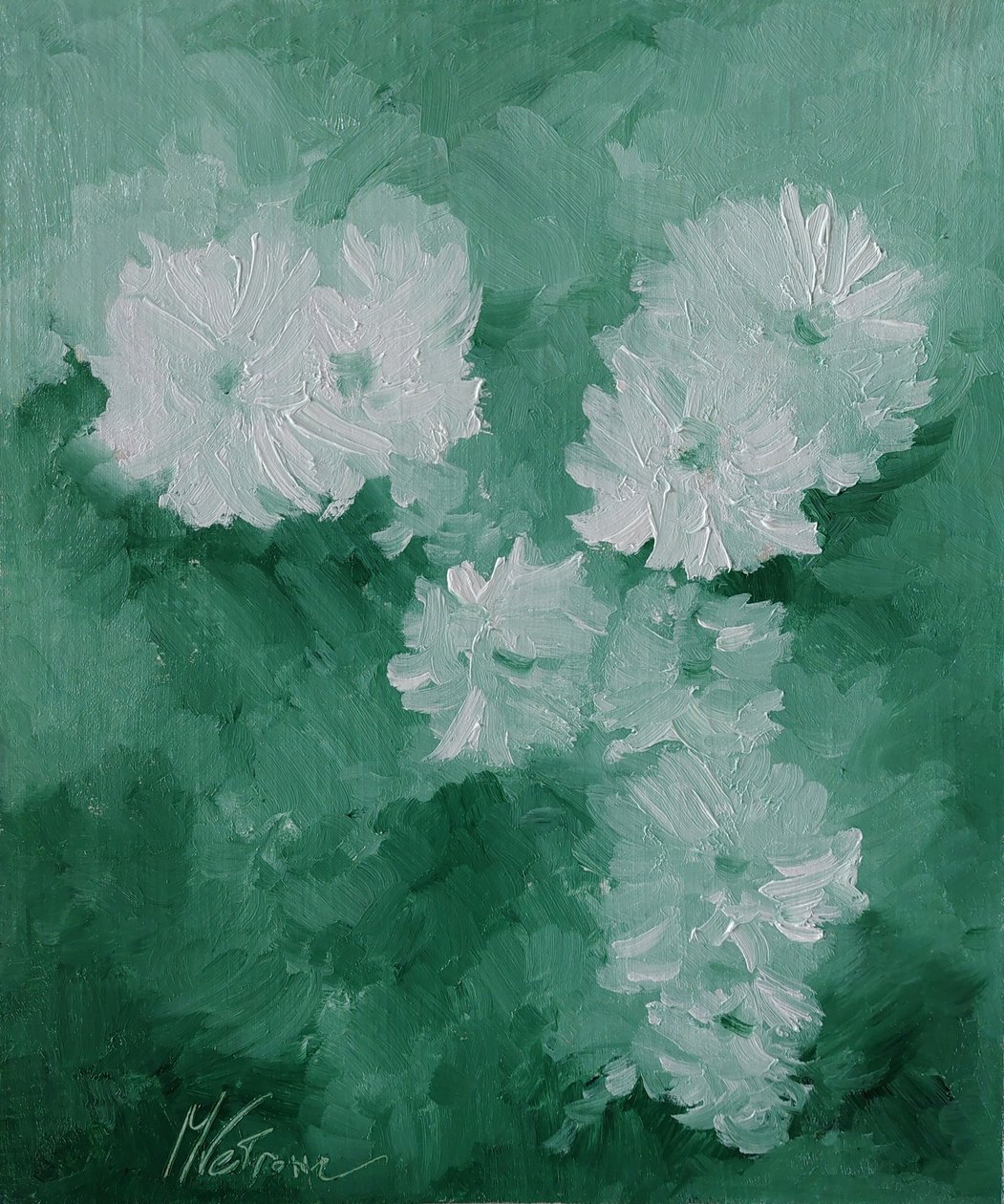 Beyaz çiçekler by M. Vet