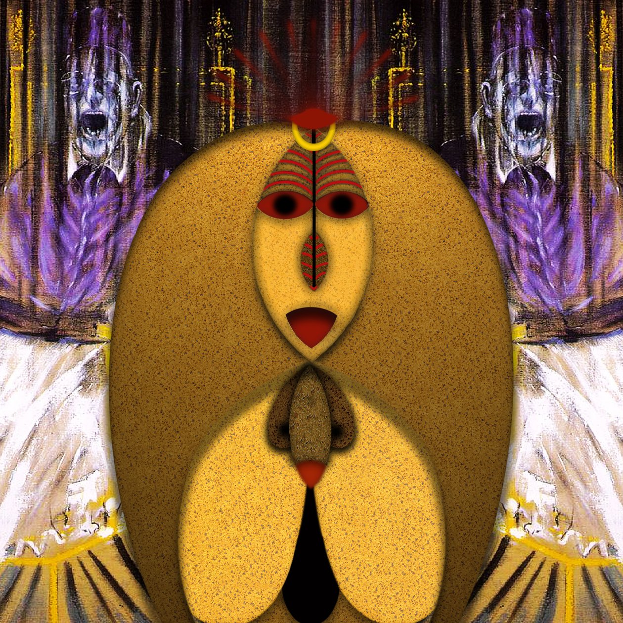 Anima Dannata (III) - Hommage Francis Bacon by Alexander Eibach