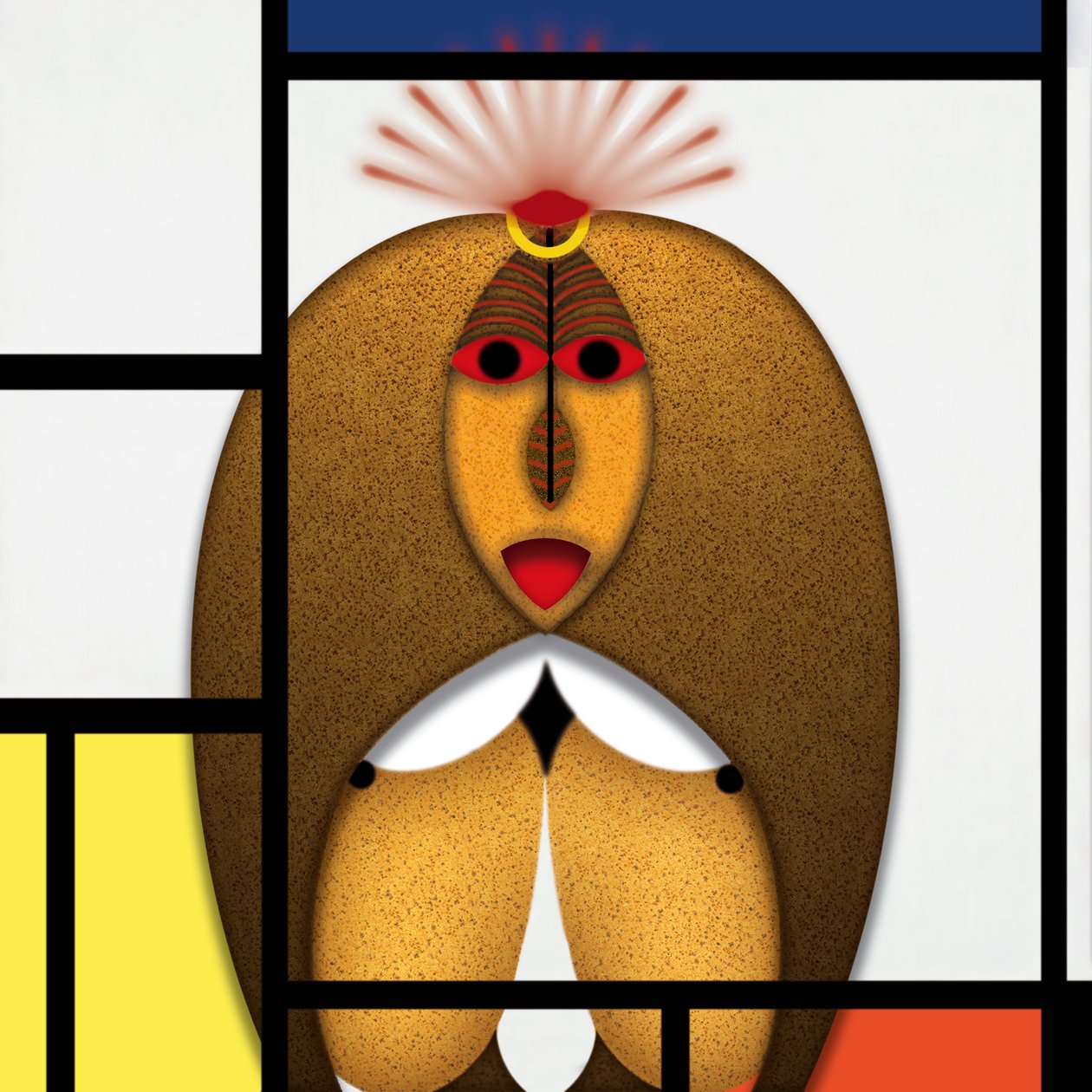 Lockdown (XIV) - (aus der Serie Animal Rationale) by Alexander Eibach