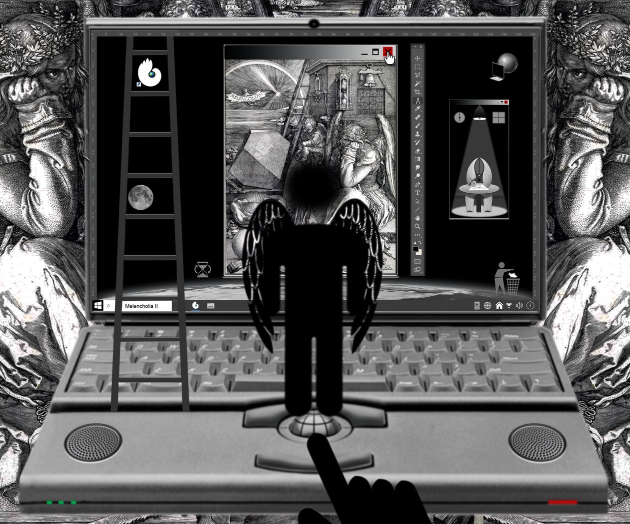 Melankoli II (seriden: Windows) by Alexander Eibach