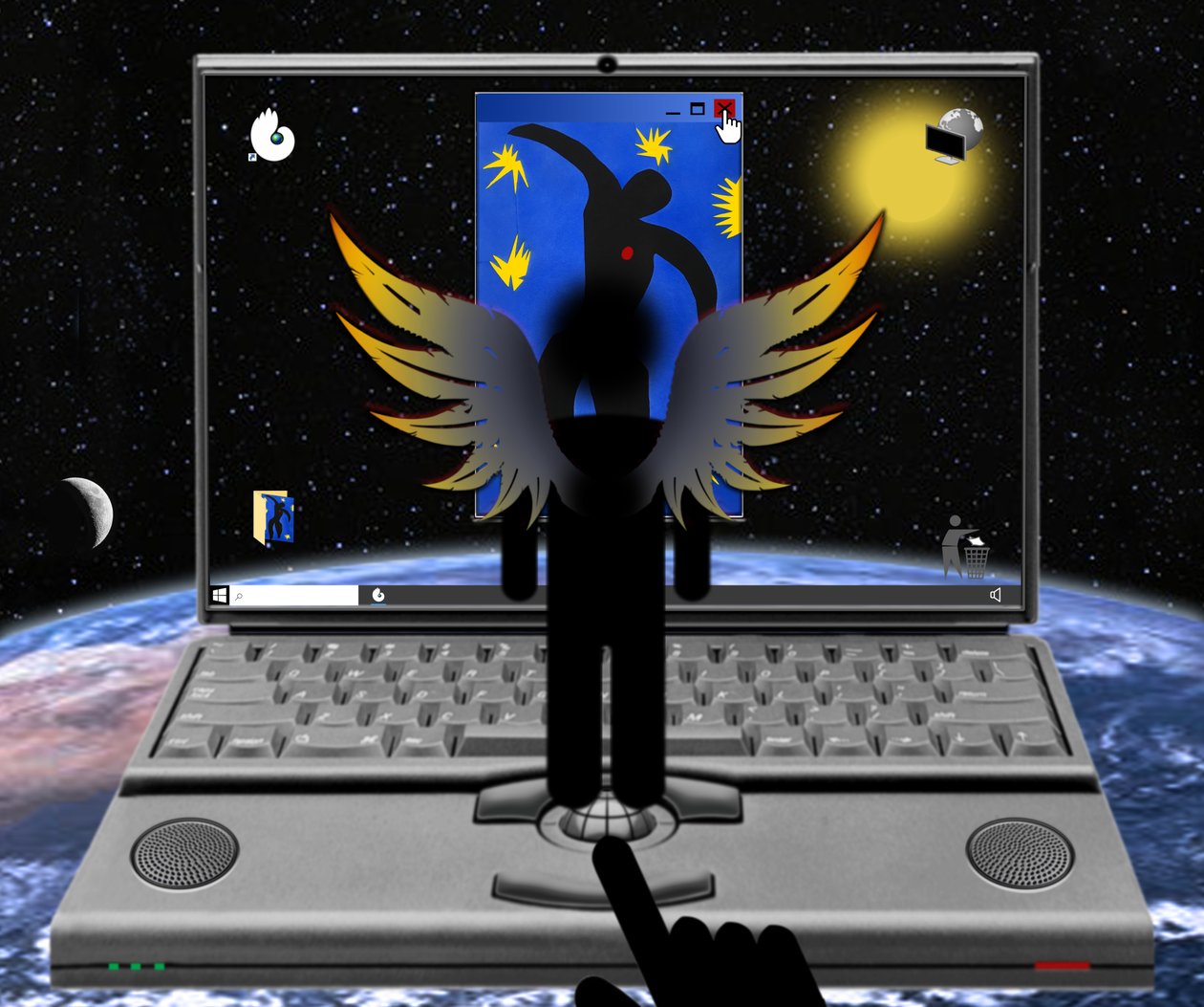 Icarus (III) (seriden: Windows) by Alexander Eibach