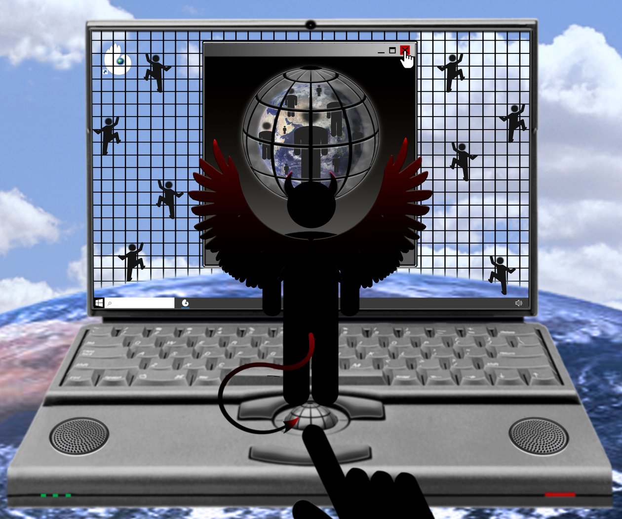 Alcatraz (Devil´s Island) - aus der Serie Windows by Alexander Eibach