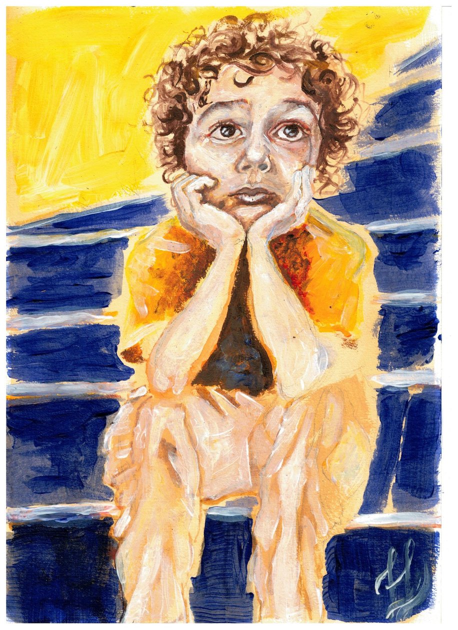 Bekleyen çocuk by Phantalis