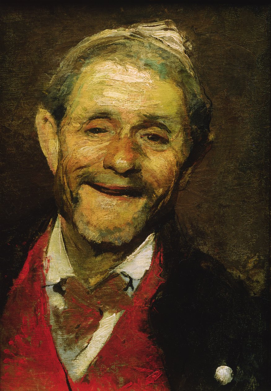 Gülen Yaşlı Adam, 1881 by Alexander Beridze
