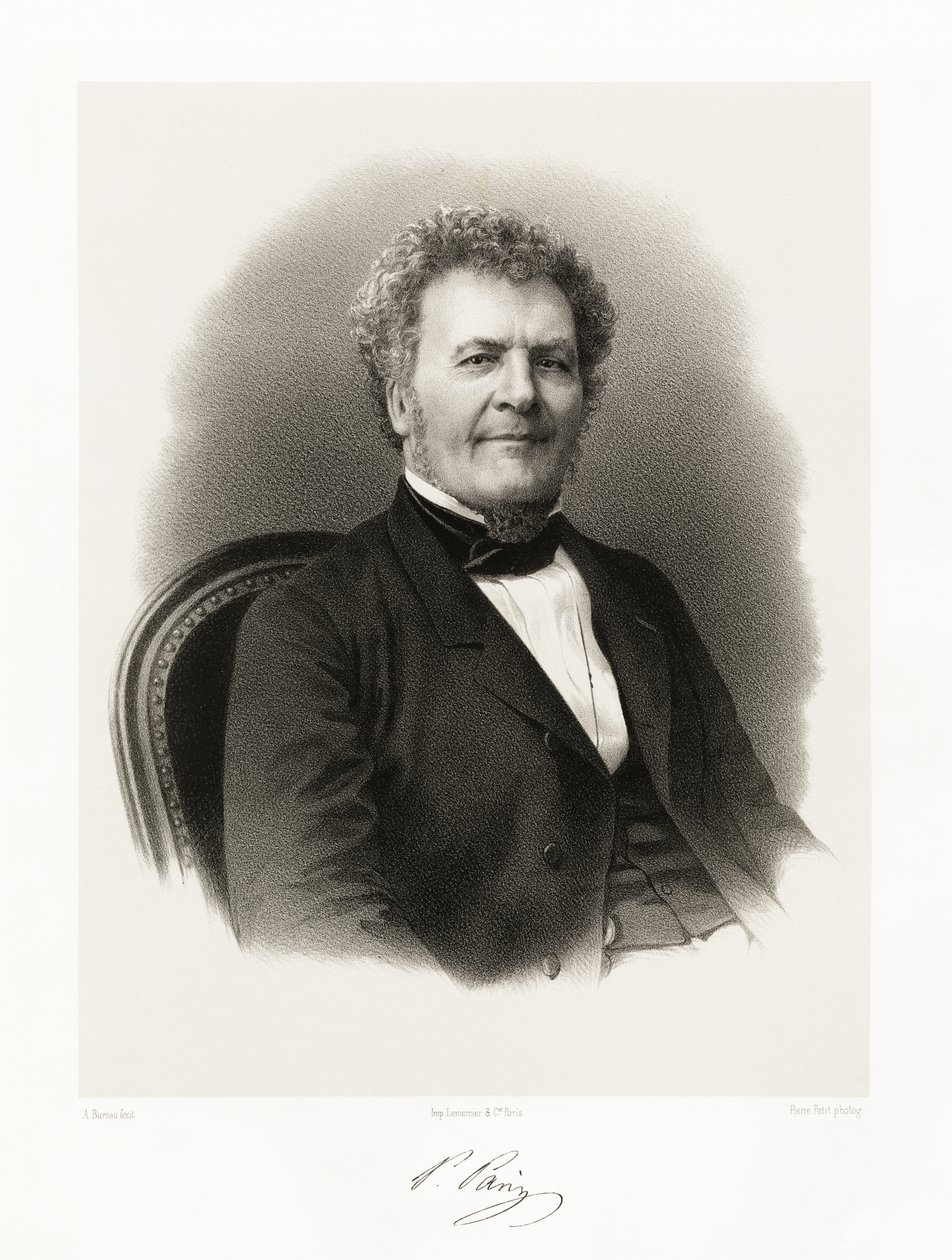 Paulin Paris, 1865-66 by A. Bureau