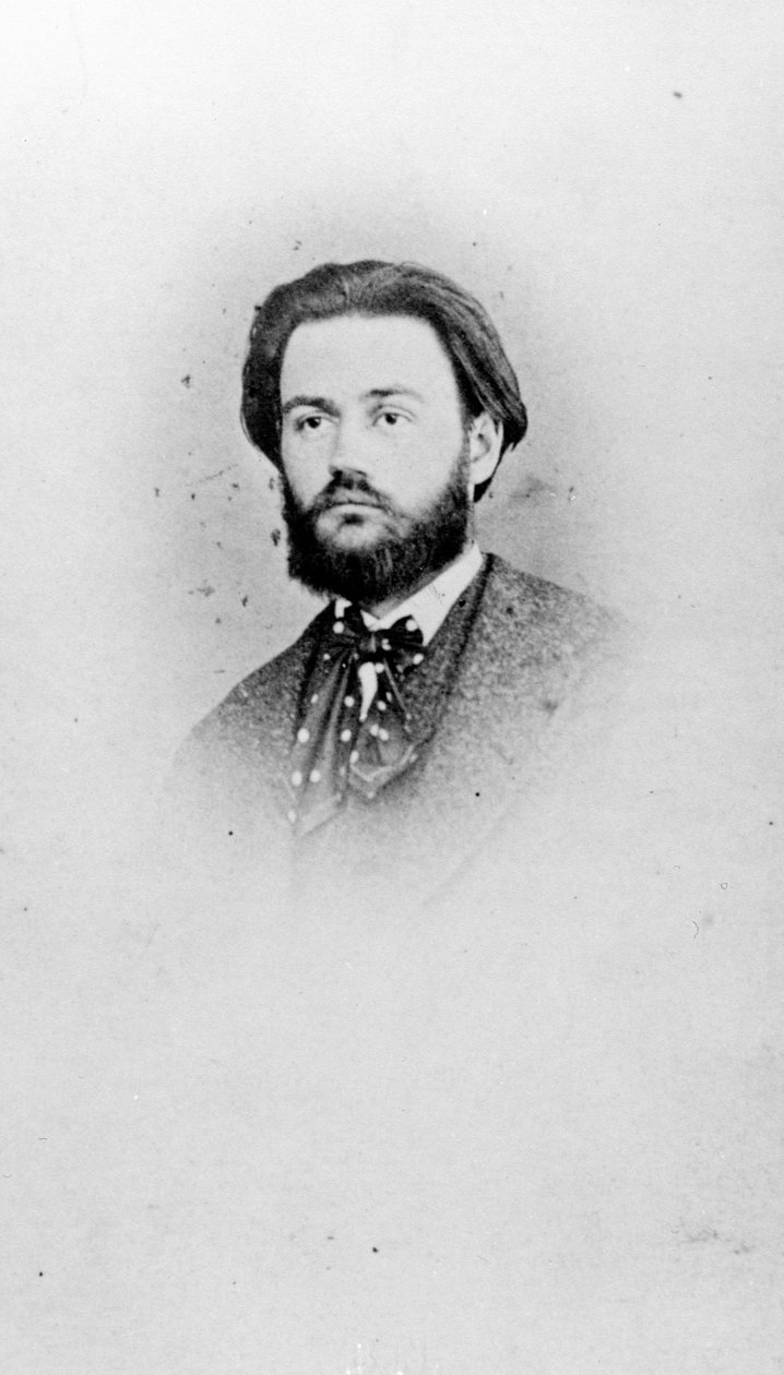 Emile Zola (1840-1902) 25 yaşında, 1865 dolayları by A. Pinsard
