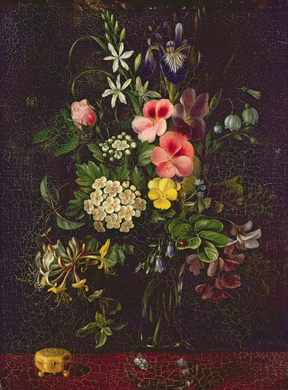 Çiçek Vazosu, 1775 by A. Viedebant
