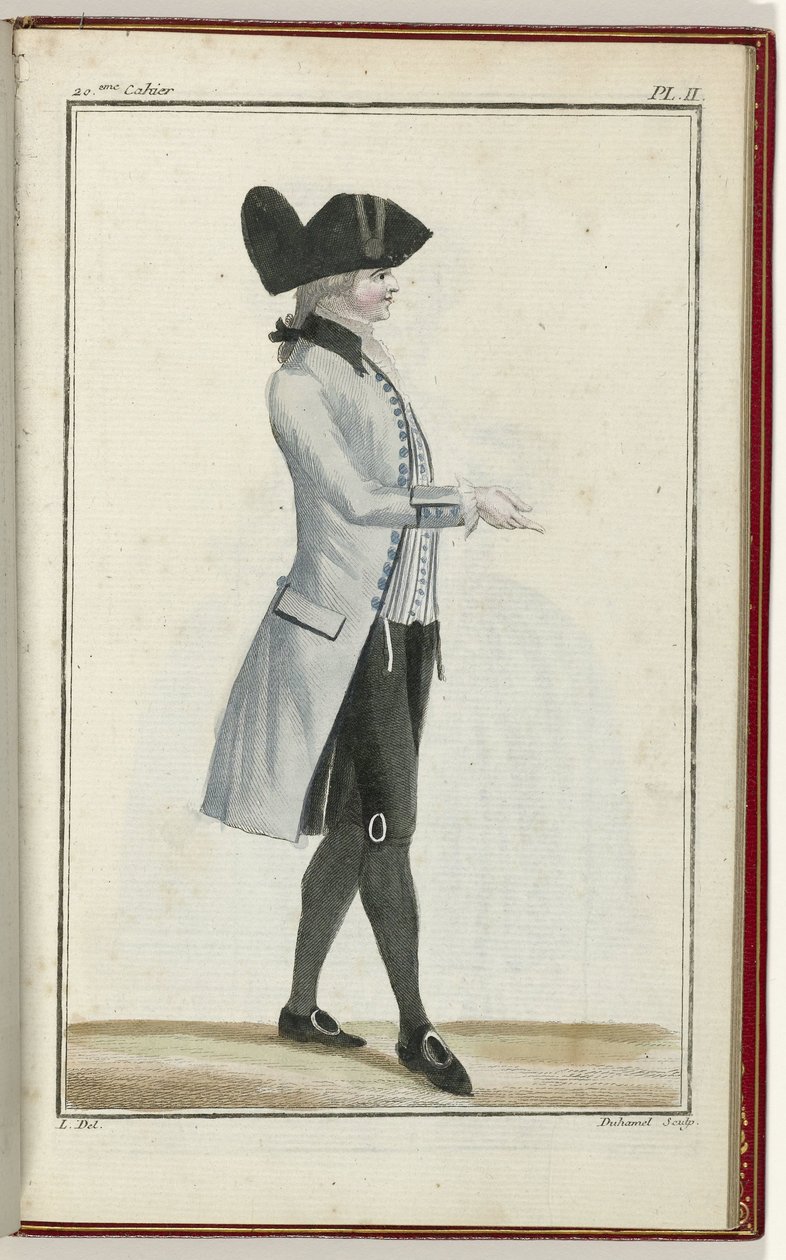 Kabine des Modları veya Yeni Modlar, 1 Eylül 1786, pl. II by A.B. Duhamel