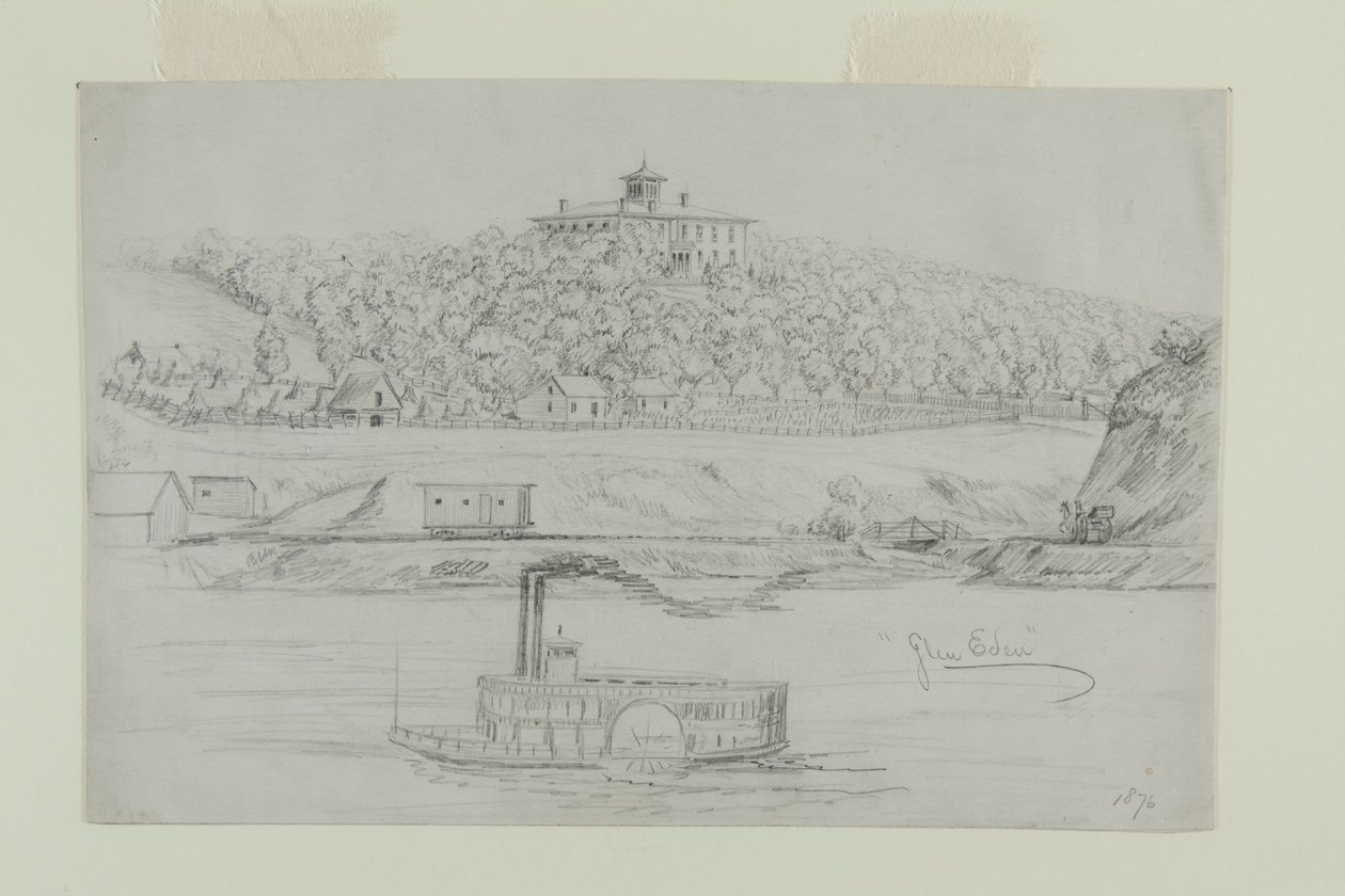 Karakalem Glen Eden, A.B. yeşil by A.B. Greene