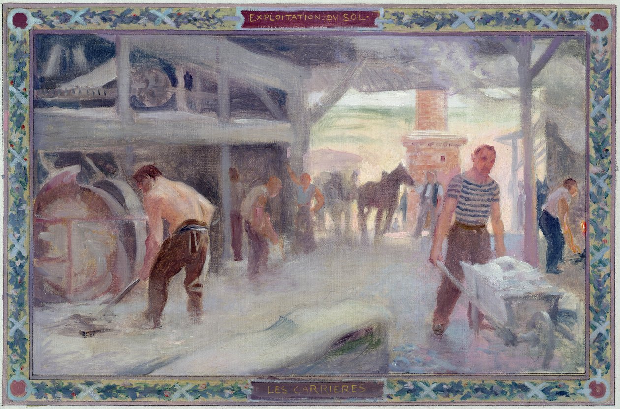Use of the Sun: the Carriers, 1892  by A.F. and Bonnencontre Gorguet