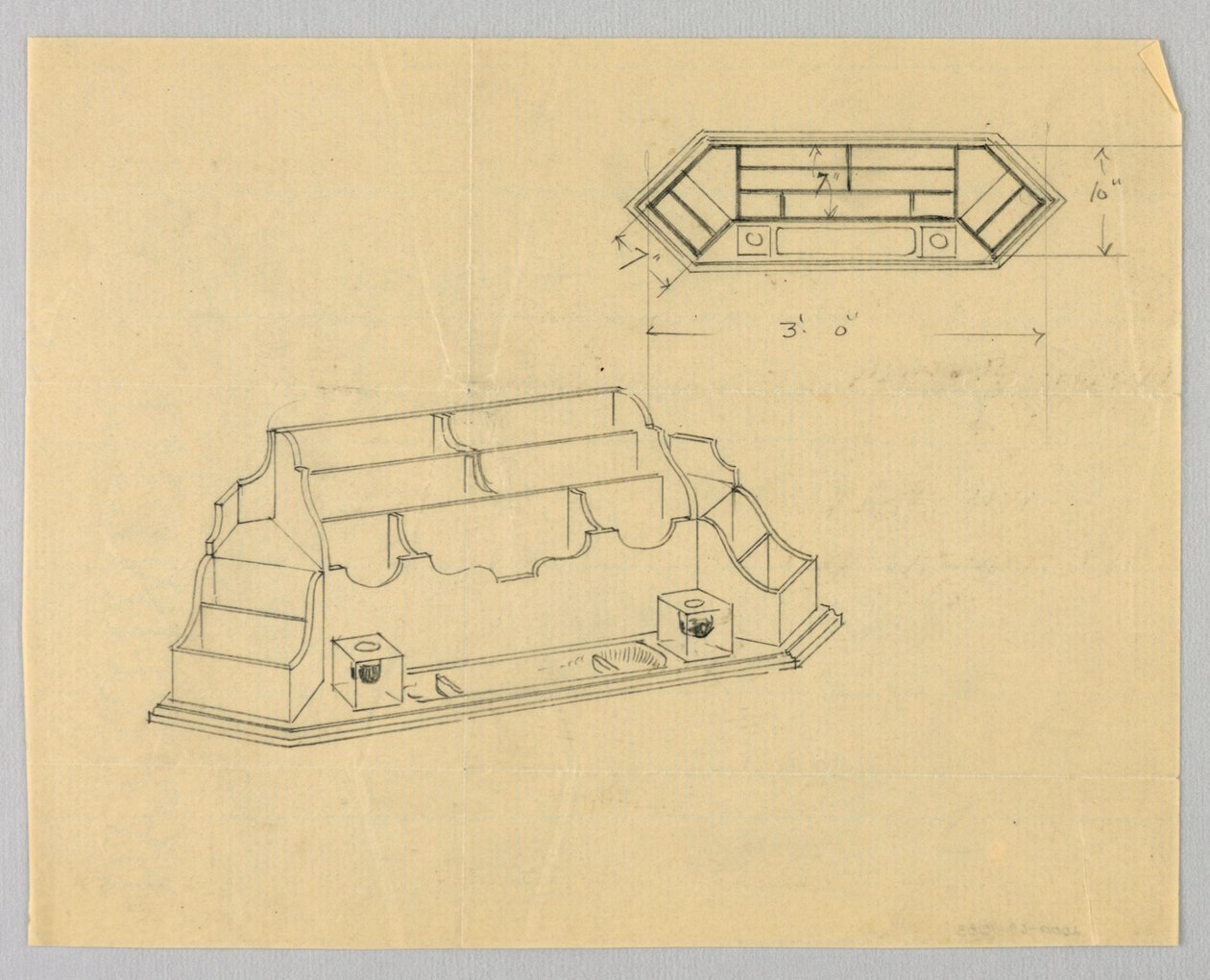 Plan ve Yükseklikte Masa Düzenleyici Tasarımı by A.N. Davenport Co.