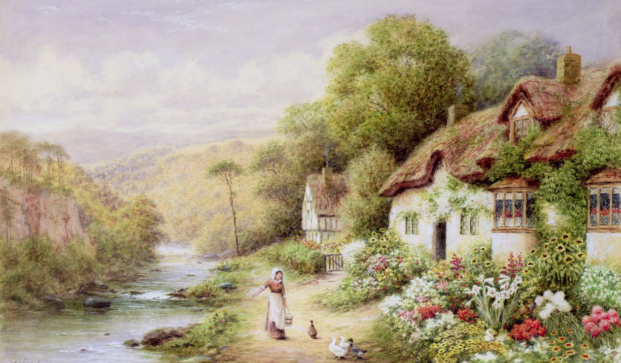 Dere kenarındaki kulübeler by A.N. Glover