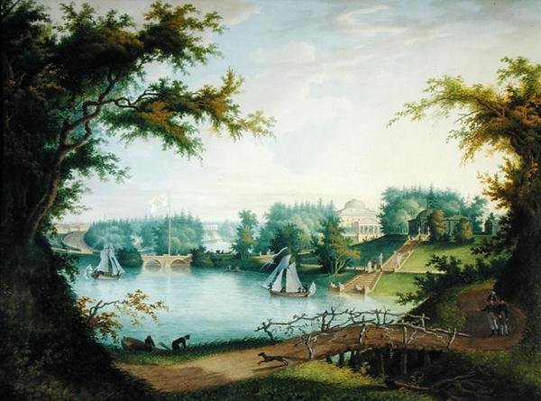 Büyük Taş Köprü ve Marienthal Merdivenleri, 1803 by A. Bugreyev