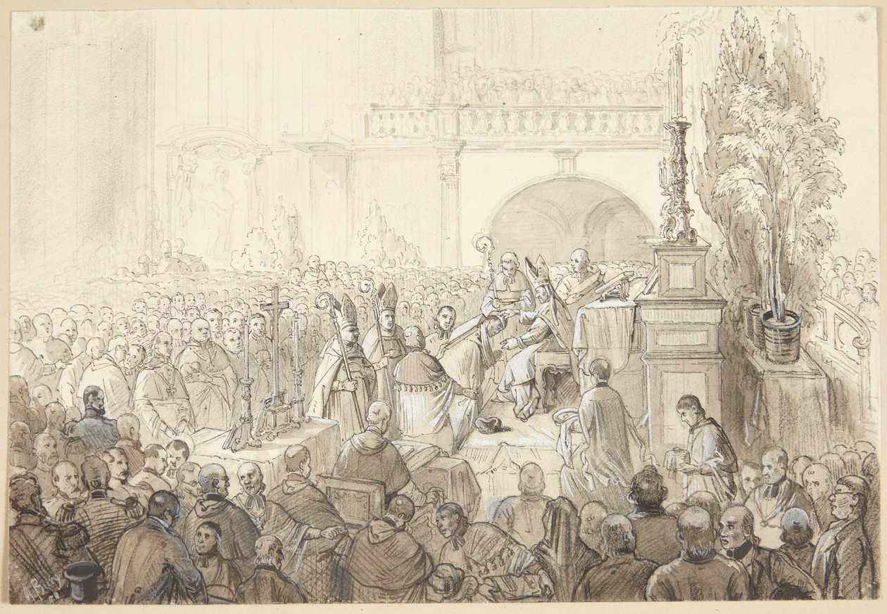 kilise töreni by A. Burg