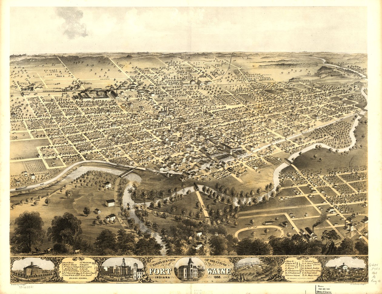  by A.; Chicago Lithographing Co. Ruger