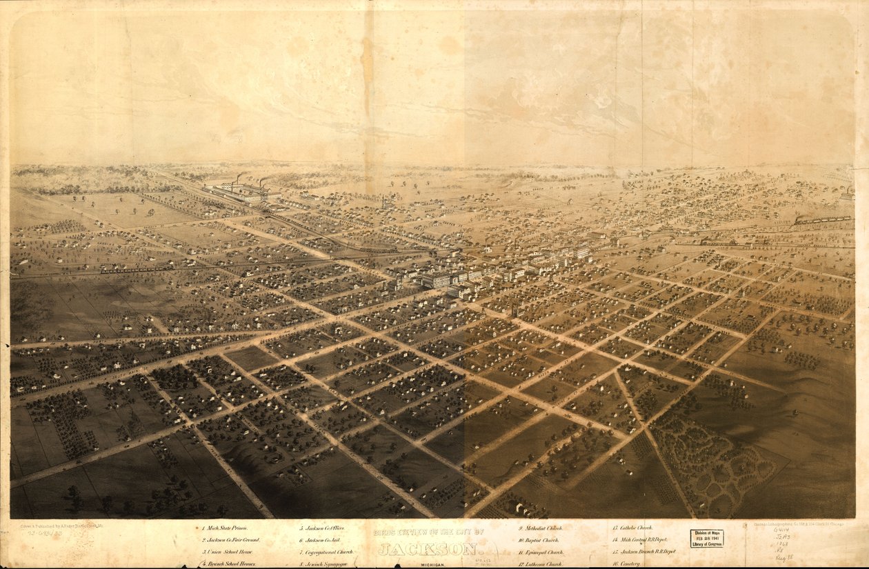  by A.; Chicago Lithographing Co. Ruger