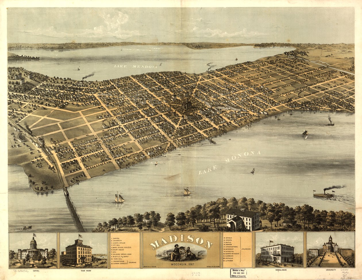  by A.; Chicago Lithographing Co. Ruger