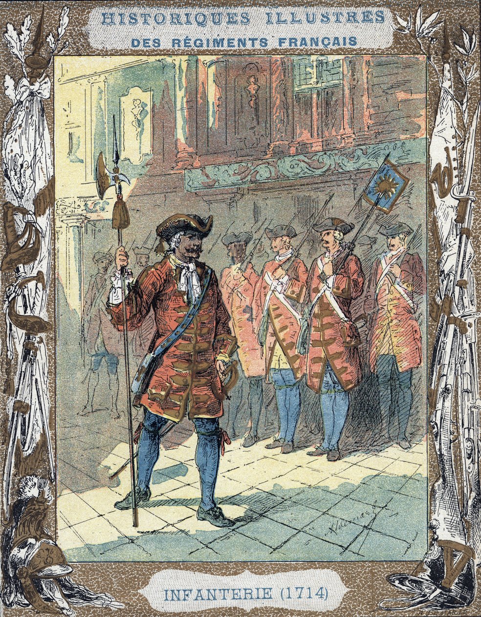 Fransız piyade by A. Demarle
