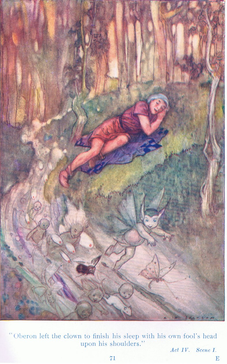 Oberon, Tales from Shakespeare pub