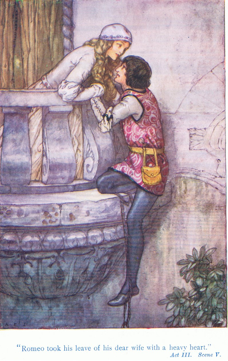 Romeo, sevgili karısından (Romeo ve Juliet), Shakespeare pub