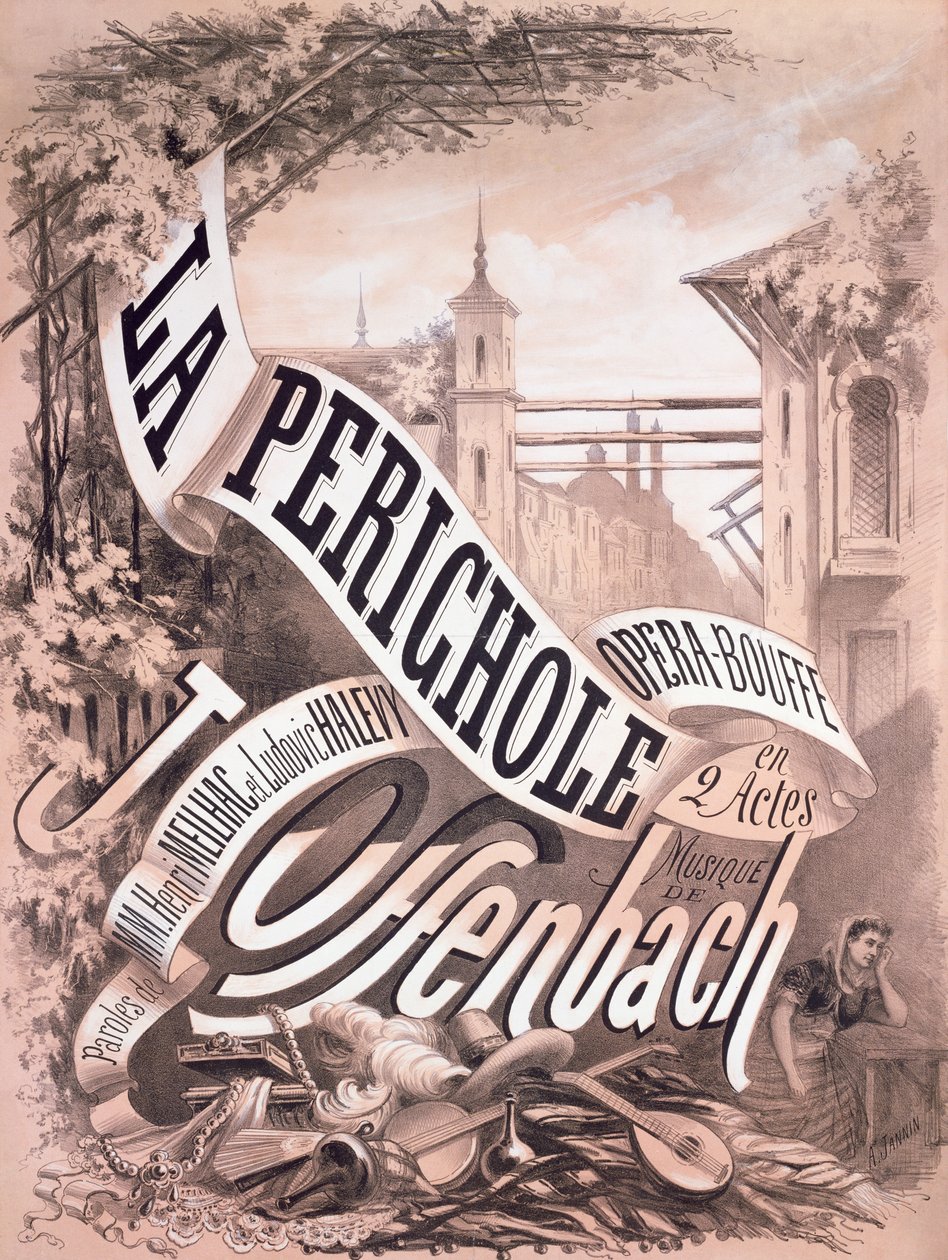 Jacques Offenbach (1819-80) Henri Meilhac (1830-97) ve Ludovic Halevy (1834-1908) 1868 (litografi) tarafından bir operet olan 