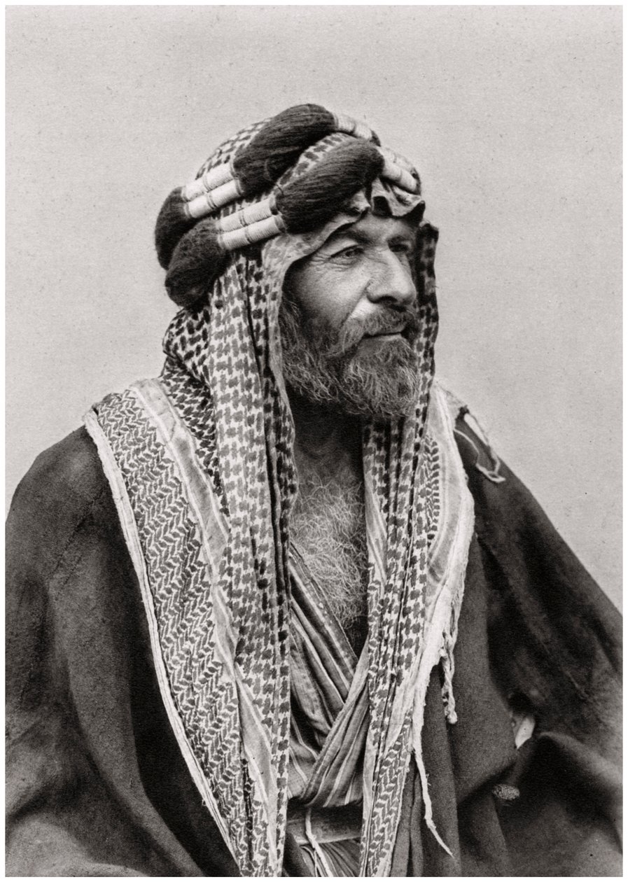 Bir Arap şeyhi, Irak, 1925 by A. Kerim