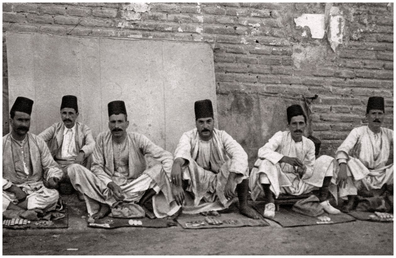 Türk sarraflar, Bağdat, Irak, 1925 by A. Kerim