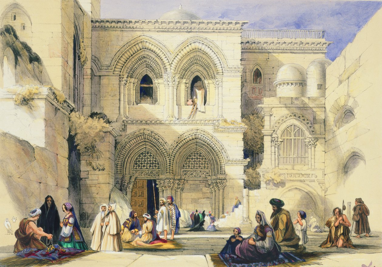 Kutsal Kabir, Kudüs'te by A. Margaretta Burr